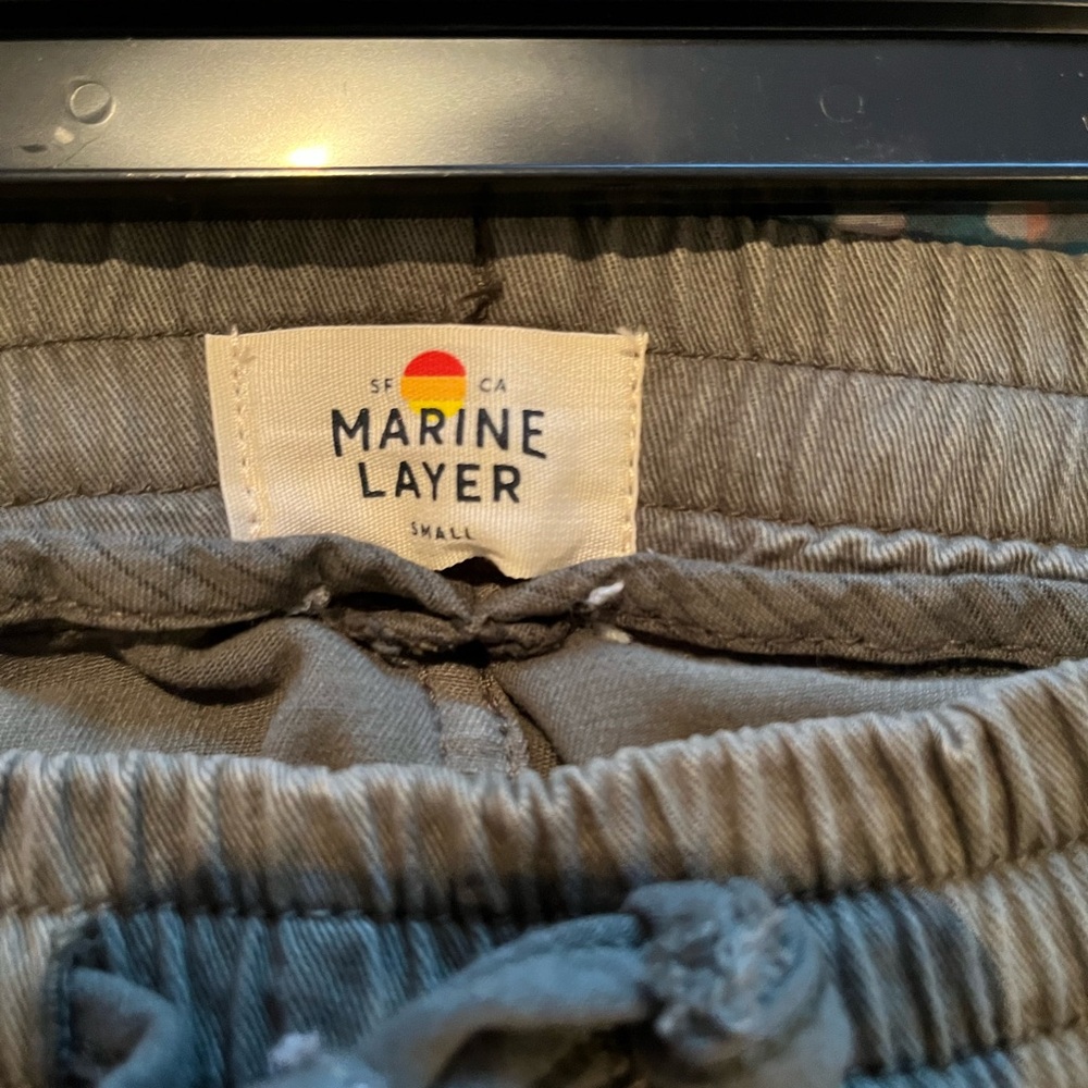 Marine Layer Emmy Utility Pant in Dusty Olive - Small - Picture 5 of 6